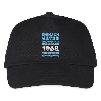 1968 - Kinder Basecap - Schwarz - Vorne
