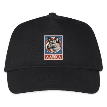 Soviet Space Dog Laika - Kids’ Baseball Cap - black - Front