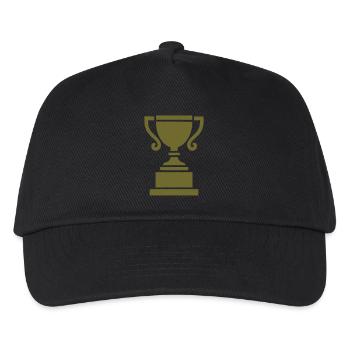 Cup 1 - Kids’ Baseball Cap - black - Front