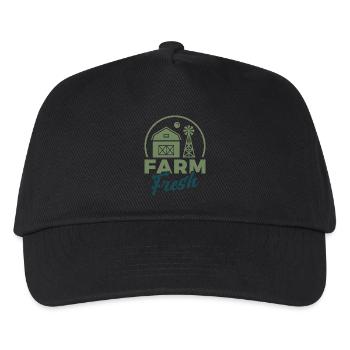Farm Sweet Farm Gift Saying Farmer Country Life - Kids’ Baseball Cap - black - Front
