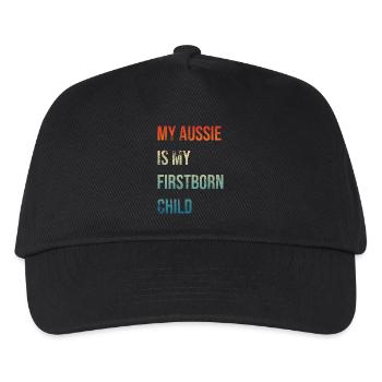 Aussie Firstborn - Kinder Basecap - Schwarz - Vorne
