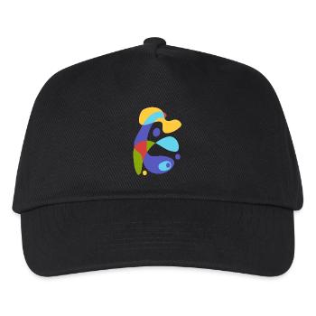 Créature abstraite vintage - Casquette de baseball Enfant - noir - Devant