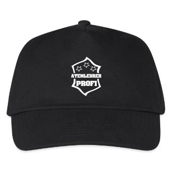 Breathing instructor - Kids’ Baseball Cap - black - Front