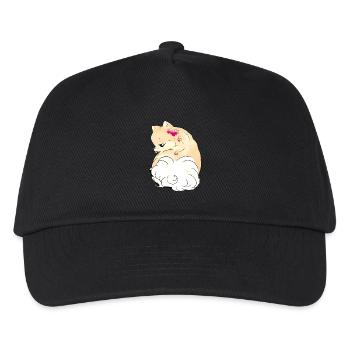 Pomeranian Mimosa Flower - Kids’ Baseball Cap - black - Front