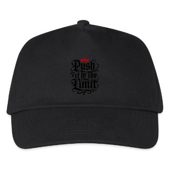 Push It To The Limit Training - Kids’ Baseball Cap - black - Front