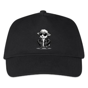 Mouton rebelle - Casquette de baseball Enfant - noir - Devant