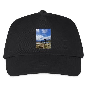 Cime Triomphale Au Sommet - Casquette de baseball Enfant - noir - Devant