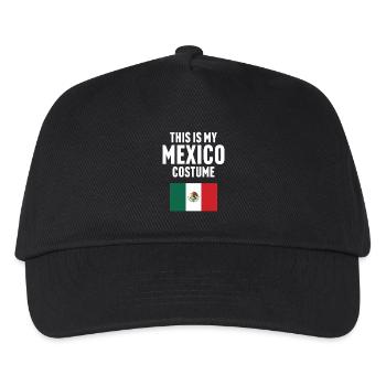 This my Mexico costume - Kids’ Baseball Cap - black - Front