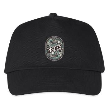 Poissons - Casquette de baseball Enfant - noir - Devant