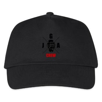 Jga Crew Affe - Kinder Basecap - Schwarz - Vorne