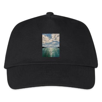 Sonnenschein - Kinder Basecap - Schwarz - Vorne