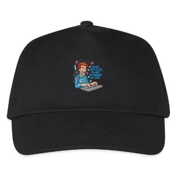 Code Optimizer : antisocial ? Juste du codage ! - Casquette de baseball Enfant - noir - Devant