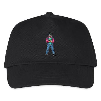 Truck Driver Legend: My Way Is the Highway - Kids’ Baseball Cap - black - Front