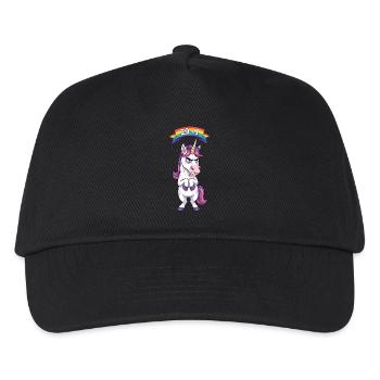 29+1 : Licorne pour ses 30 ans - Casquette de baseball Enfant - noir - Devant