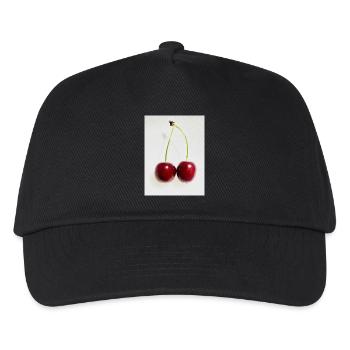 Cherry - Kids’ Baseball Cap - black - Front