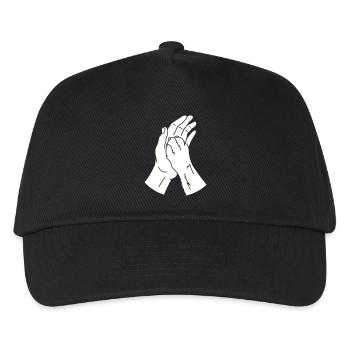 Animal Paw Hand - Kids’ Baseball Cap - black - Front