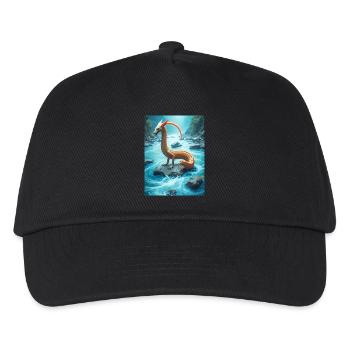 Nguruvilu, poisson-renard mapuche du peuple de rivière chilien - Casquette de baseball Enfant - noir - Devant