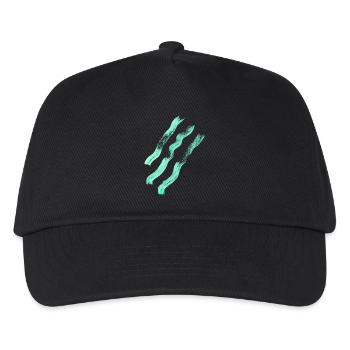 Abstract lines - minimalism - Kids’ Baseball Cap - black - Front