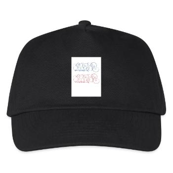 Paris Bubble Paris Throw-up Paris Graffiti - Kids’ Baseball Cap - black - Front