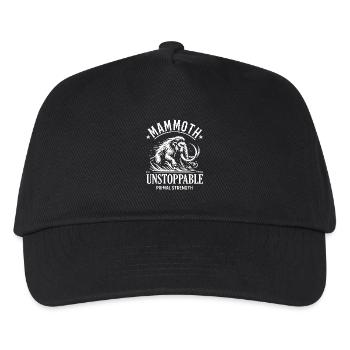Mammoth Design – Primal Strength - Kinder Basecap - Schwarz - Vorne