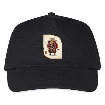 Anthropomorphic Rat Samurai in Armor - Kids’ Baseball Cap - black - Front