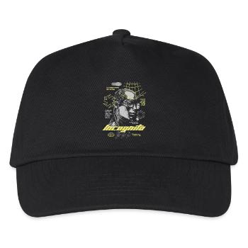 Urban Future – Futuristic Streetwear - Kids’ Baseball Cap - black - Front
