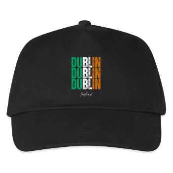 Dublin Irlande, souvenir de Dublin - Casquette de baseball Enfant - noir - Devant