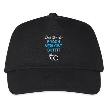 Newly Engaged Outfit Engagement Outfit Engagement - Kids’ Baseball Cap - black - Front