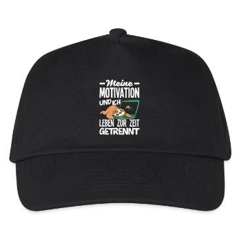 My Motivation and Me - Separated Sloth - Kids’ Baseball Cap - black - Front