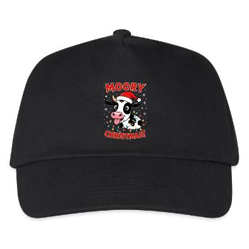 Ferme fermière de Noël en forme de vache - Casquette de baseball Enfant - noir - Devant
