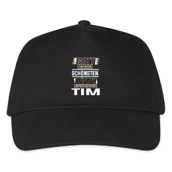 Tim le plus bel homme façonné par Dieu Design - Casquette de baseball Enfant - noir - Devant