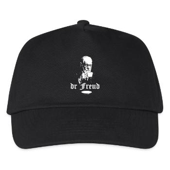 Dr Freud Tea Time Portrait - Kids’ Baseball Cap - black - Front