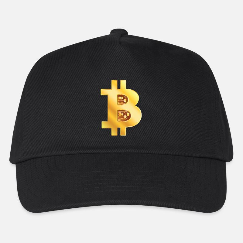 Bitcoin Gold - Kinder Basecap - Schwarz