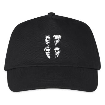 Existentialisme philosophie design - Casquette de baseball Enfant - noir - Devant