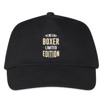 Boxer Limited Edition Lettering - Kids’ Baseball Cap - black - Front