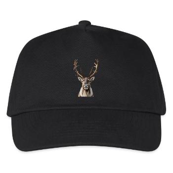 Deer Rudolph Merry Christmas sweet - Kids’ Baseball Cap - black - Front