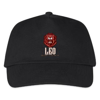 Leo - Kids’ Baseball Cap - black - Front