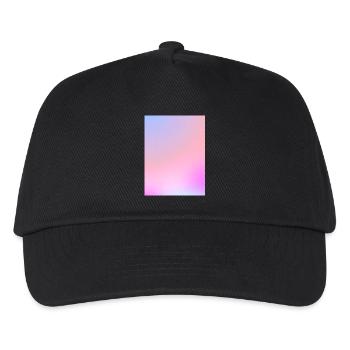 Dreamy Cotton Candy Pastel Gradient - Kids’ Baseball Cap - black - Front