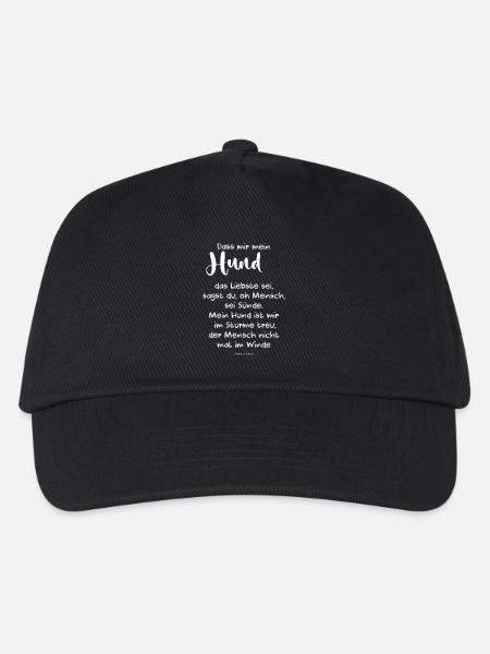 Chien le plus cher - Casquette de baseball Enfant - noir