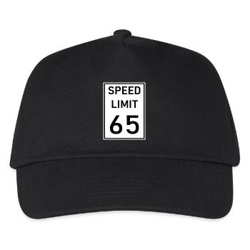 Speed limit - Kids’ Baseball Cap - black - Front
