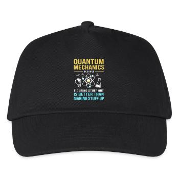 Quantum Physics Quantum Mechanics Quantum Leap - Kids’ Baseball Cap - black - Front