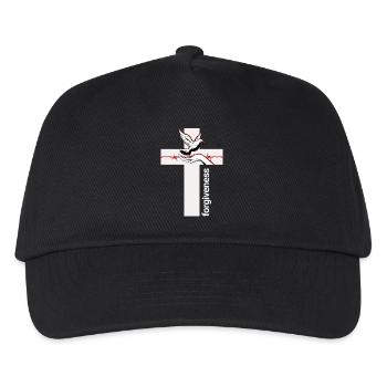 Pardon Colombe Croisée Étreinte - Casquette de baseball Enfant - noir - Devant