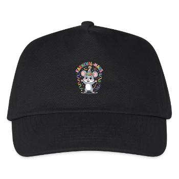 CARNIVAL MOUSE - Kids’ Baseball Cap - black - Front