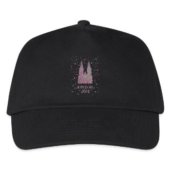 Cologne Jeck Cologne Cathedral Carnival Confetti - Kids’ Baseball Cap - black - Front