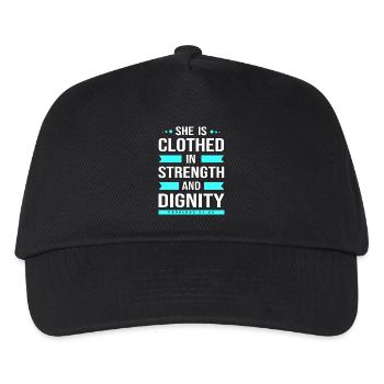 Bible Verse Chapter 31 Bible Proverb Jesus Christ - Kids’ Baseball Cap - black - Front