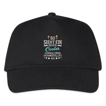 Cool administrative assistant - Kids’ Baseball Cap - black - Front