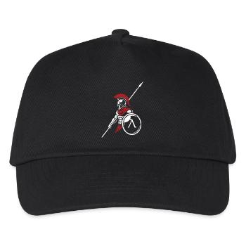 Spartan Royal Guard Spartan Shield Mascot - Kids’ Baseball Cap - black - Front