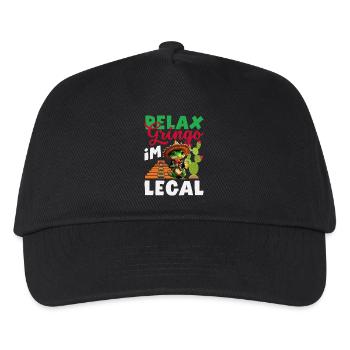 Mexico Pride & Home Mexican Mexico Flag - Kids’ Baseball Cap - black - Front