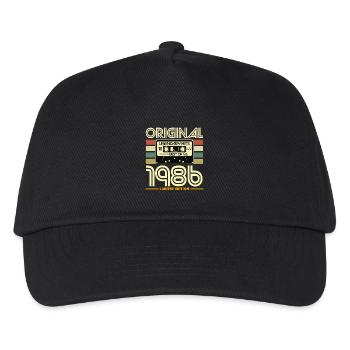 Original 1986: Hits Rétro Limité - Casquette de baseball Enfant - noir - Devant
