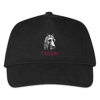 Stable manager - Kids’ Baseball Cap - black - Front